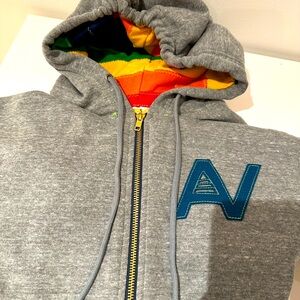 NWT Aviator Nation Zip Hoodie Size Small